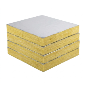 Fire retardant pure aluminum foil faced glass wool
