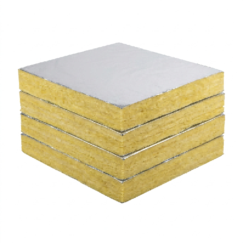 Fire retardant pure aluminum foil faced glass wool