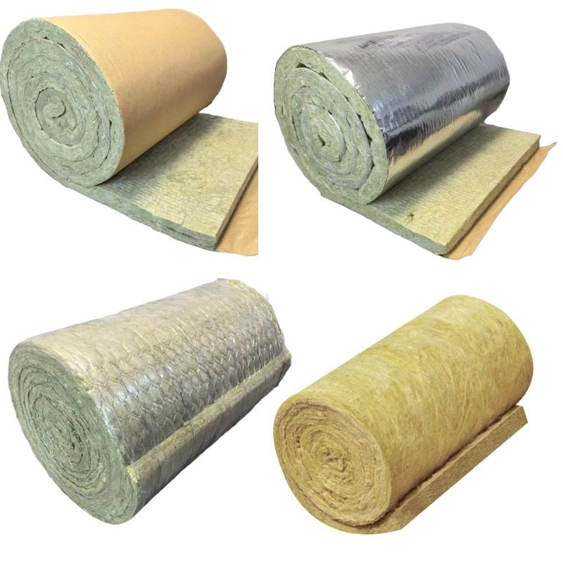 rock wool blanket and roll for industrial insulation