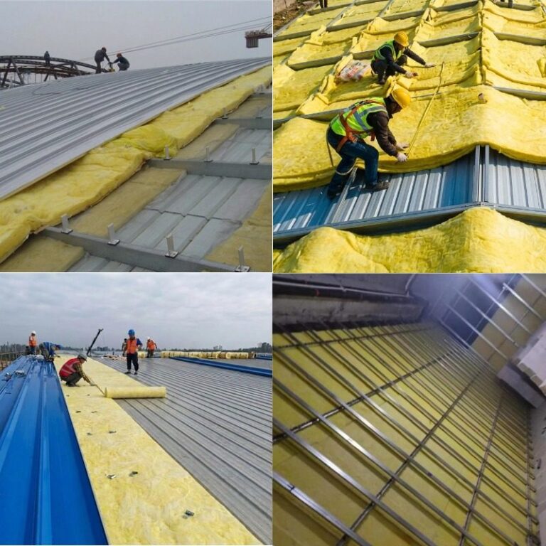 Glass Wool Insulation for Factory & Industrial Buildings